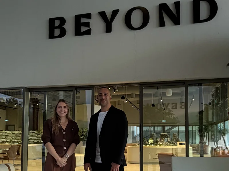 Riccardo allo showroom Beyond